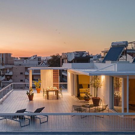 Sea View Beach Penthouse - Athens Coast ภายนอก รูปภาพ