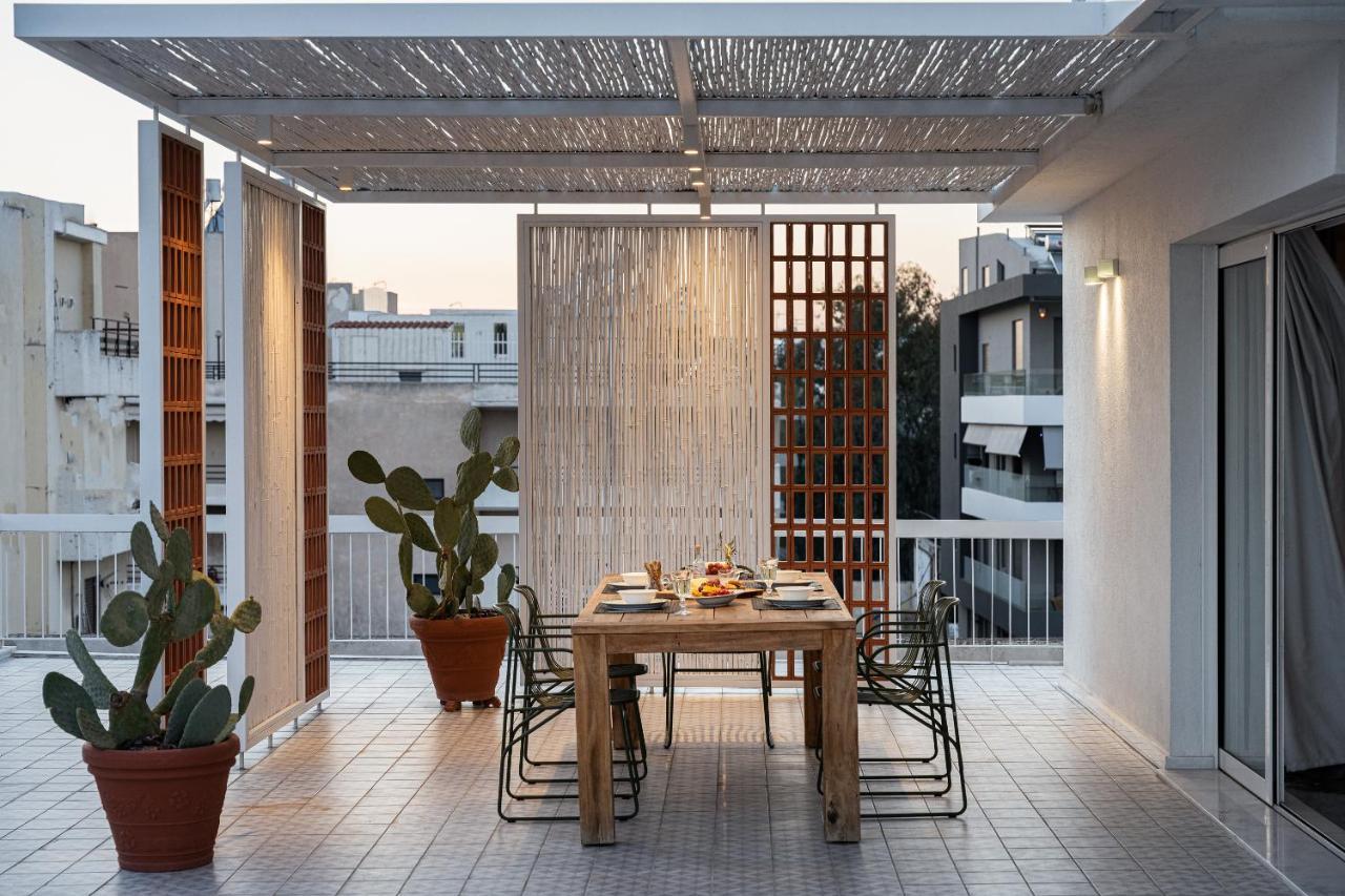 Sea View Beach Penthouse - Athens Coast ภายนอก รูปภาพ