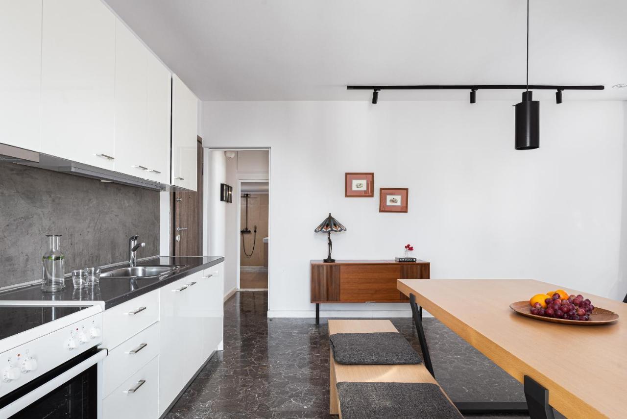Sea View Beach Penthouse - Athens Coast ภายนอก รูปภาพ