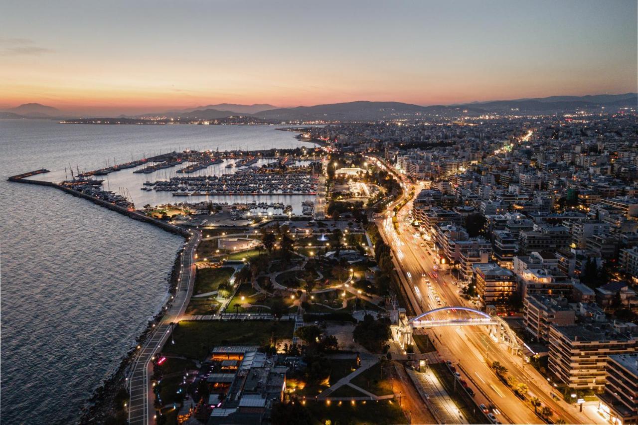 Sea View Beach Penthouse - Athens Coast ภายนอก รูปภาพ