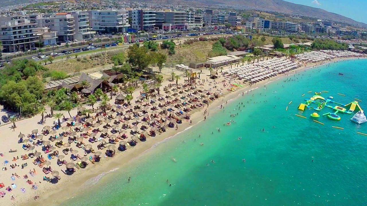 Sea View Beach Penthouse - Athens Coast ภายนอก รูปภาพ