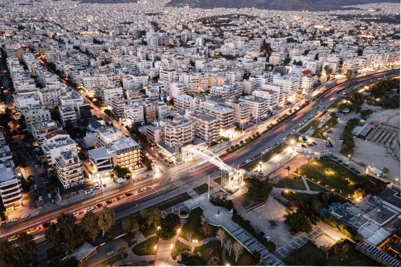 Sea View Beach Penthouse - Athens Coast ภายนอก รูปภาพ